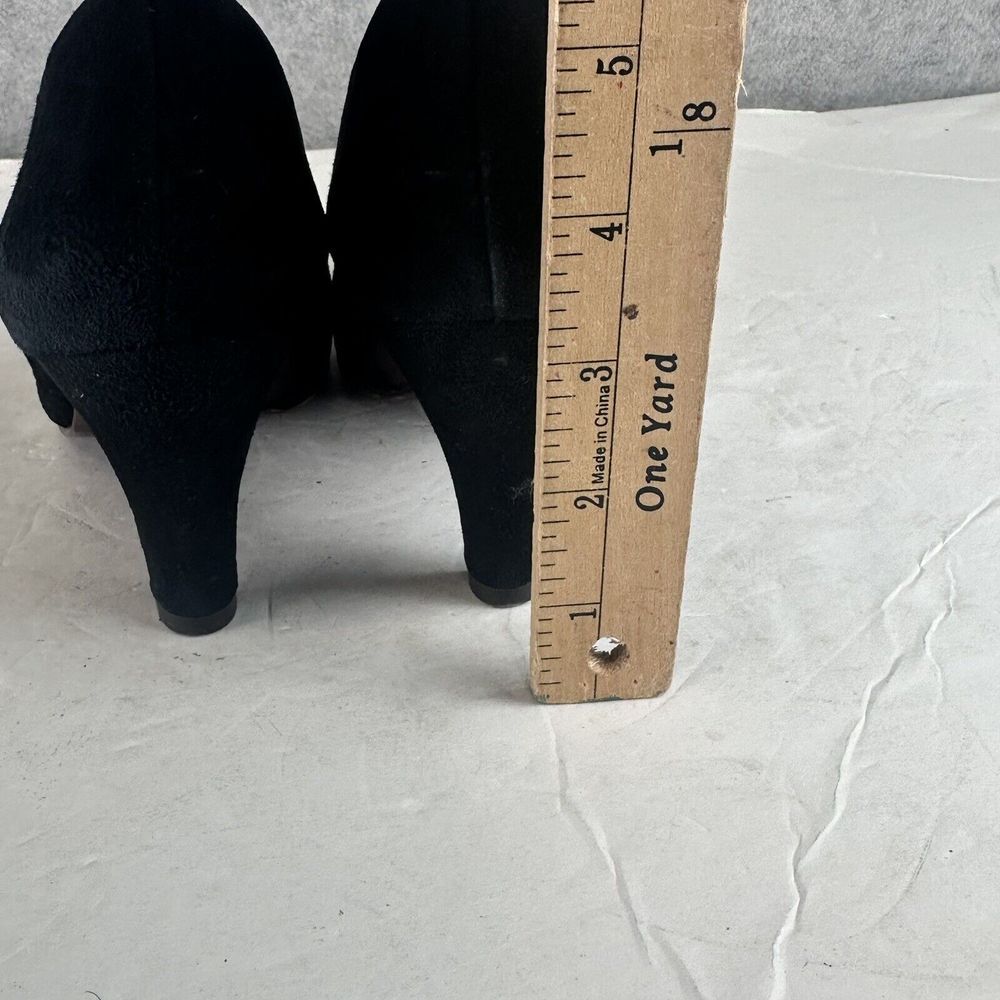 Chie Mihara Leather Loafer Velvet Mary Janes Two Tone Pointed Toe US 6 | EU 36 - Picture 6 of 15